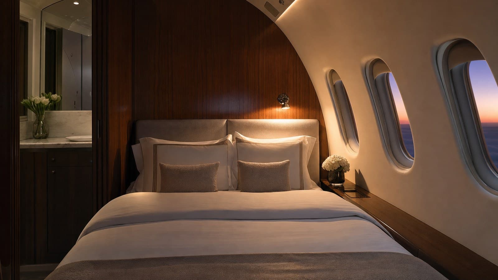 Private Jets With Bedrooms: Which Aircraft Actually Have a Real Bed (2026)